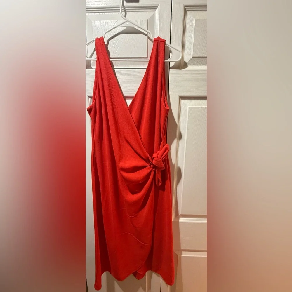 H&M Vibrant Red Backless Dress - Picture 1 of 7